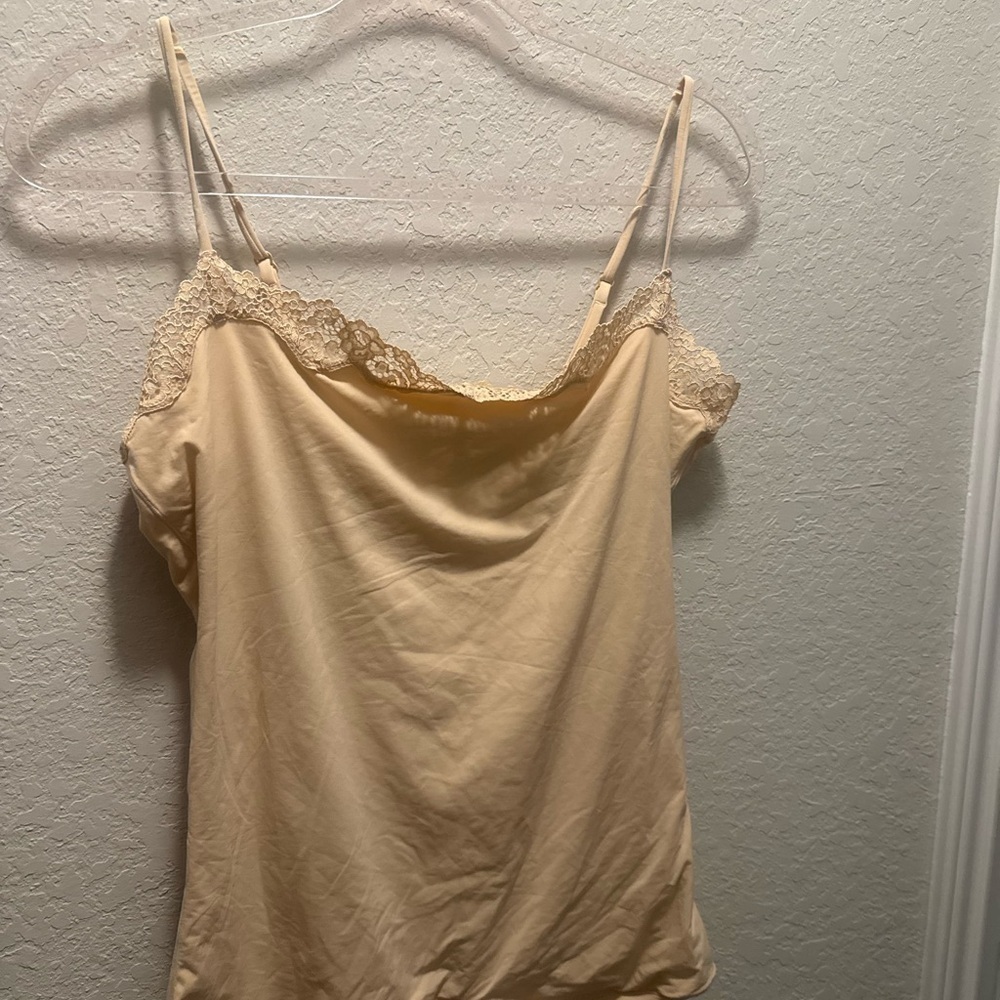 SKIMS Fits Everybody Lace Onesie Size 3X in clay